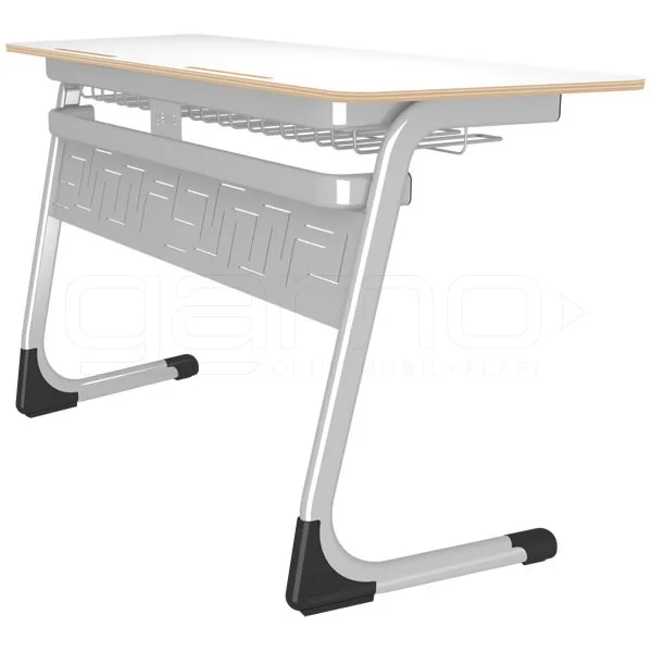 GM002-408 İkili Werzalit Öğrenci Sırası GM002-408 İkili Laminat Okul Sırası, Öğrenci Sırası, Kolej Sırası, Dershane Sırası, Sınıf Sırası - Görsel 1