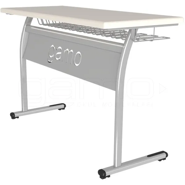GM002-908 İkili Werzalit Öğrenci Sırası GM002-908 İkili Werzalit Okul Sırası, Öğrenci Sırası, Kolej Sırası, Dershane Sırası, Sınıf Sırası - Görsel 1