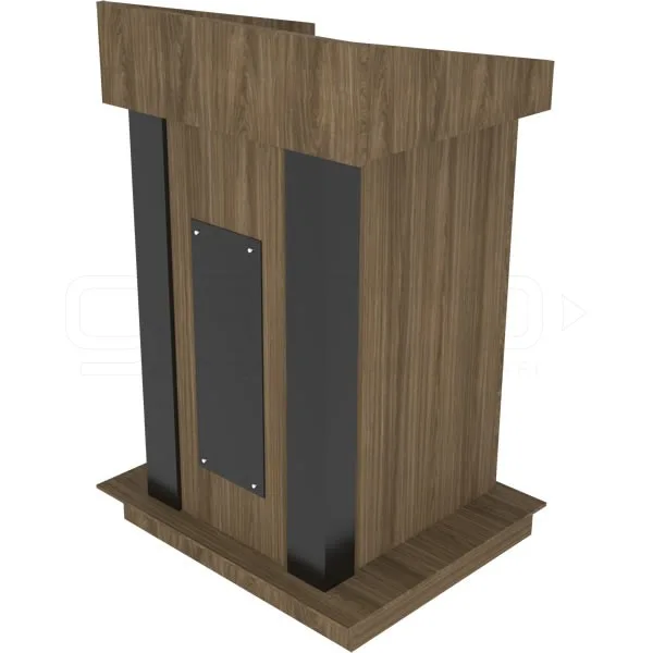 GM005-201 Ahşap Kürsü, Konuşma Kürsüsü - Görsel 1