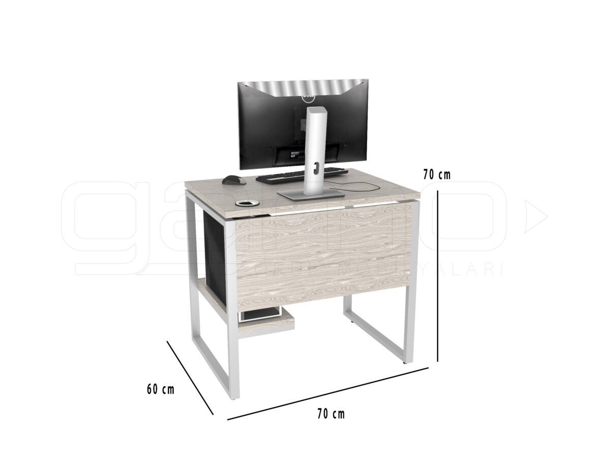 GM008-101 Bilgisayar Masası, Okul Öğrenci Bilgisayar Laboratuvarı Masası - Görsel 2