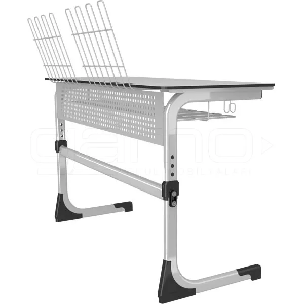 GM022-1011 Ayarlanabilir İkili Kompakt Müzik Sırası GM022-1011 Ayarlanabilir İkili Kompakt Müzik Sırası, Öğrenci Etkinlik Sırası - Görsel 1