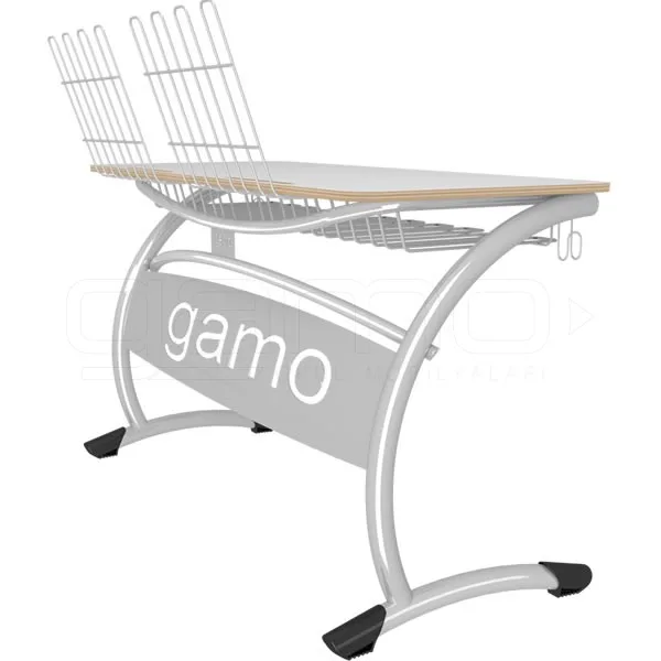GM022-113 İkili Laminat Müzik Sırası GM022-113 İkili Laminat Müzik Sırası, Öğrenci Etkinlik Sırası - Görsel 1