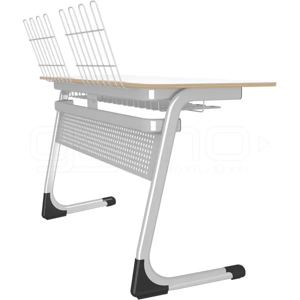 GM022-416 İkili Laminat Müzik Sırası GM022-416 İkili Laminat Müzik Sırası, Öğrenci Etkinlik Sırası - Görsel 1