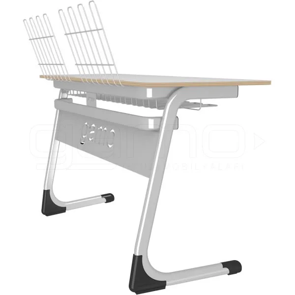 GM022-417 İkili Laminat Müzik Sırası, Öğrenci Etkinlik Sırası - Görsel 1