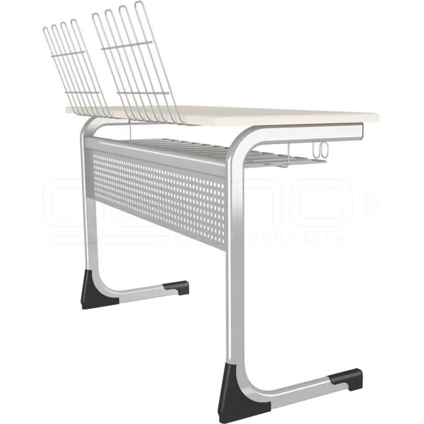 GM022-512 İkili Werzalit Müzik Sırası, Öğrenci Etkinlik Sırası - Görsel 1