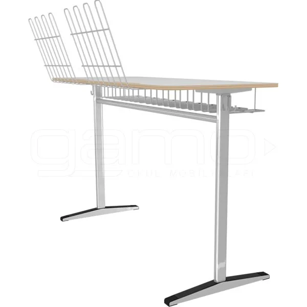 GM022-615 İkili Laminat Müzik Sırası, Öğrenci Etkinlik Sırası - Görsel 1