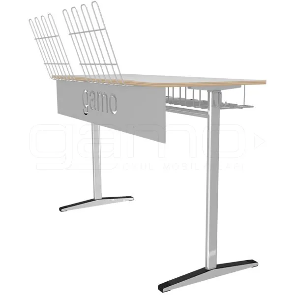 GM022-618 İkili Laminat Müzik Sırası GM022-618 İkili Laminat Müzik Sırası, Öğrenci Etkinlik Sırası - Görsel 1