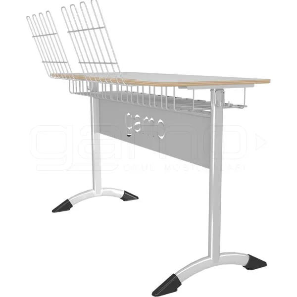 GM022-717 İkili Laminat Müzik Sırası GM022-717 İkili Laminat Müzik Sırası, Öğrenci Etkinlik Sırası - Görsel 1