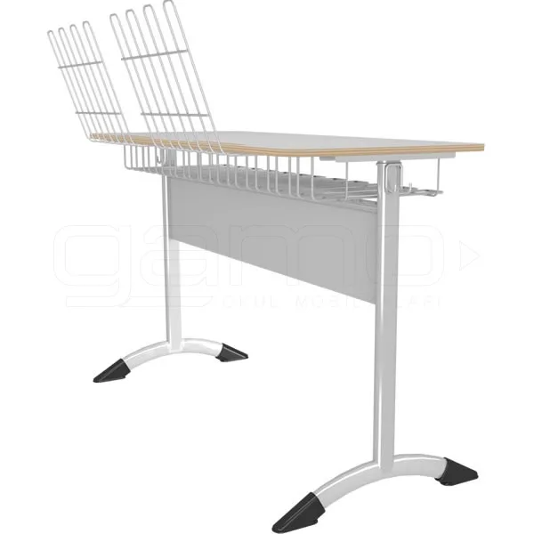 GM022-718 İkili Laminat Müzik Sırası GM022-718 İkili Laminat Müzik Sırası, Öğrenci Etkinlik Sırası - Görsel 1