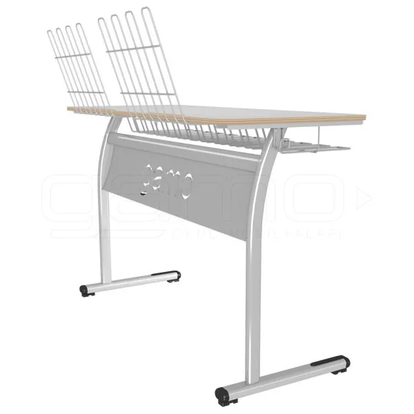 GM022-915 İkili Laminat Müzik Sırası GM022-915 İkili Laminat Müzik Sırası, Öğrenci Etkinlik Sırası - Görsel 1