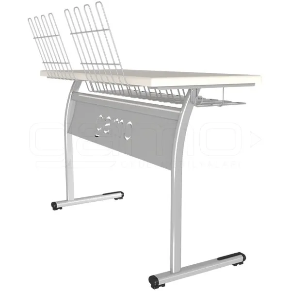 GM022-918 İkili Werzalit Müzik Sırası GM022-918 İkili Werzalit Müzik Sırası, Öğrenci Etkinlik Sırası - Görsel 1