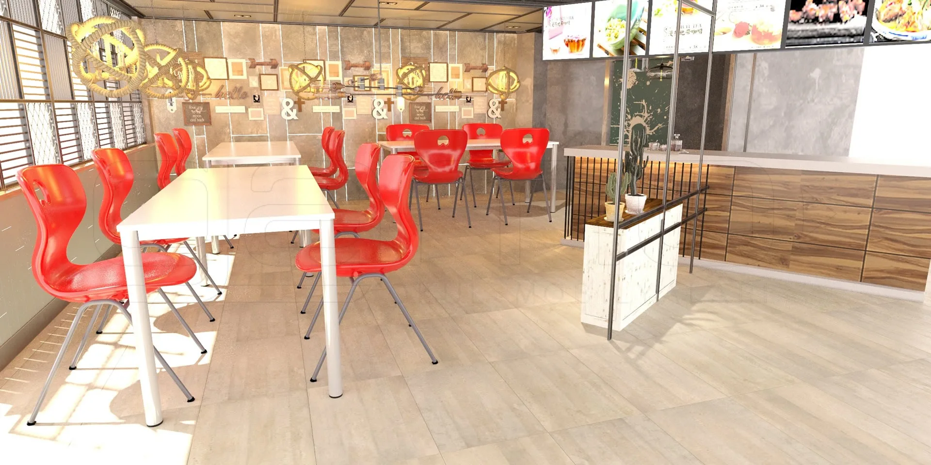 GM025-102 Yemekhane Takımı GM025-102 Yemekhane Takımı - Görsel 1