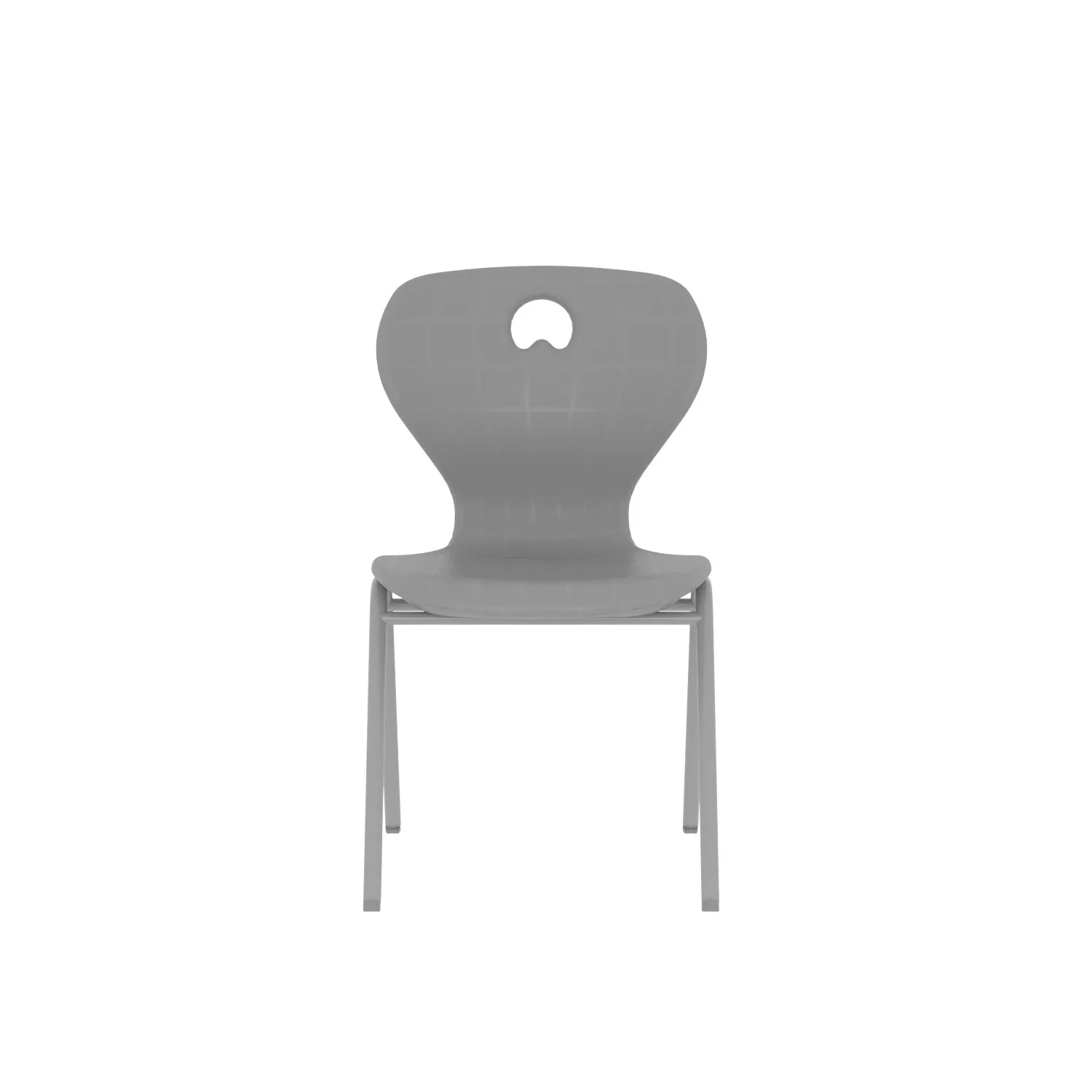 KOÇ A Ayak İlkokul Gri-2 Koç İlkokul Monoblok Sandalye Gri - Görsel 1