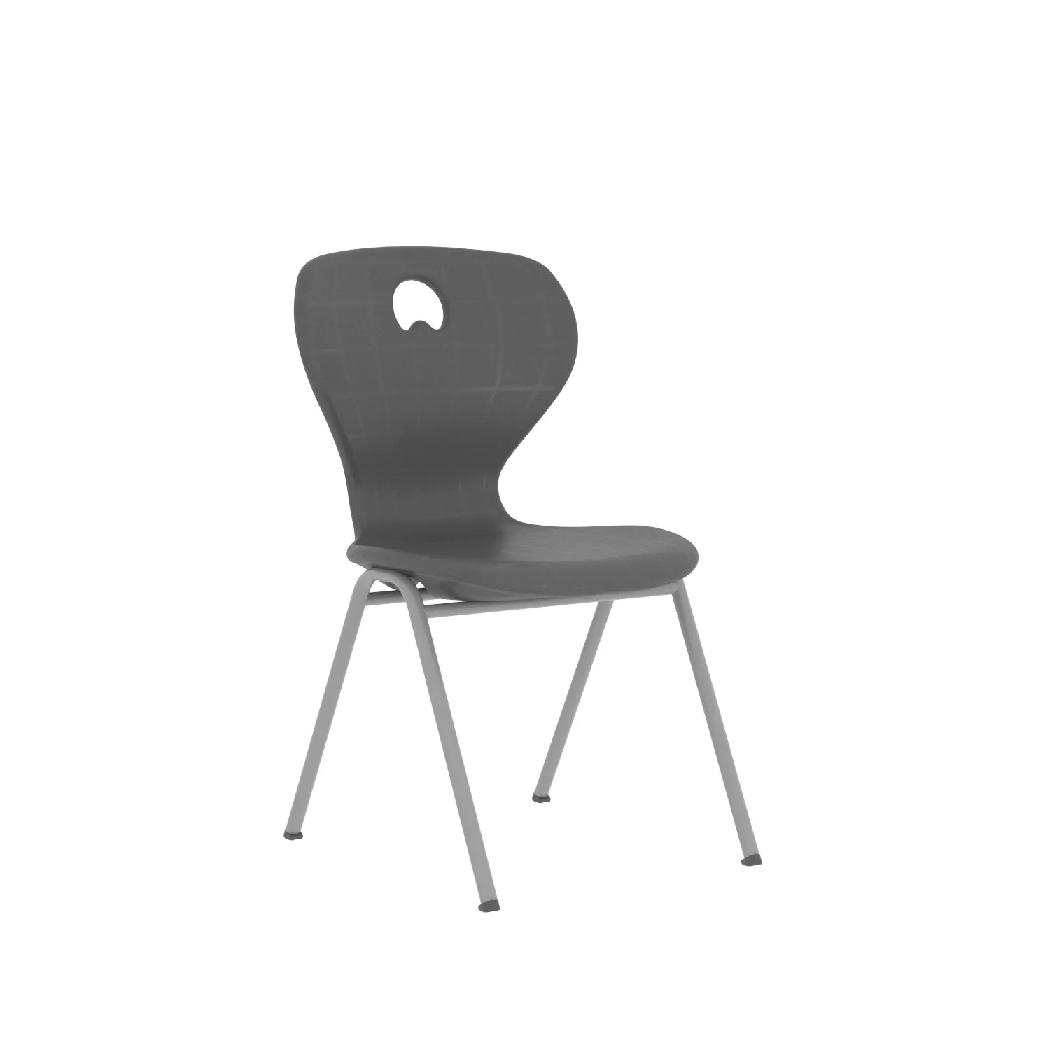 KOÇ A Ayak İlkokul Gri (Antrasit) Koç Anaokulu Anasınıfı Monoblok Sandalye - Görsel 1