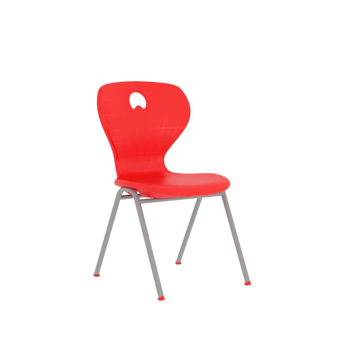 Koç Monoblok Sandalye Kırmızı - Görsel 2