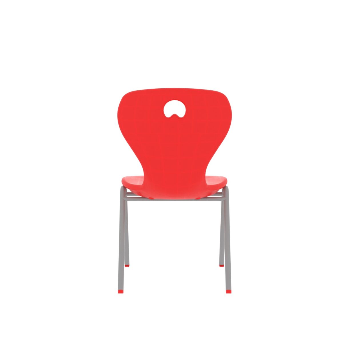 Koç Monoblok Sandalye Kırmızı - Görsel 4