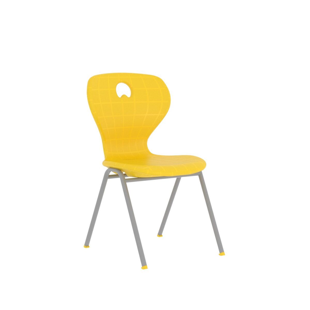 Koç İlkokul Monoblok Sandalye Sarı - Görsel 2
