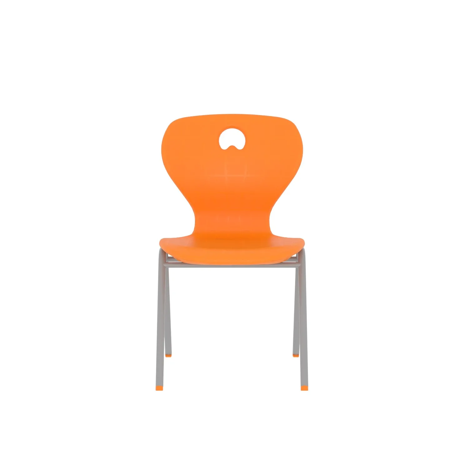 KOÇ A Ayak İlkokul Turuncu-2 Koç İlkokul Monoblok Sandalye Turuncu - Görsel 1