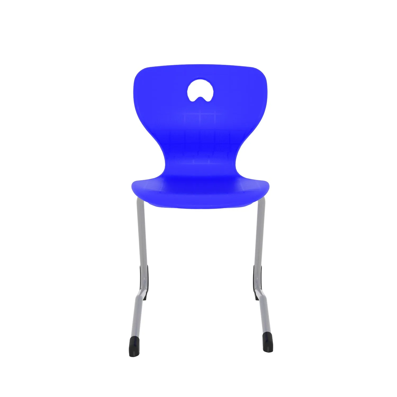 Koç Lise Z Ayak Mavi-2 Koç Anaokulu Z Ayak Monoblok Sandalye Mavi - Görsel 1