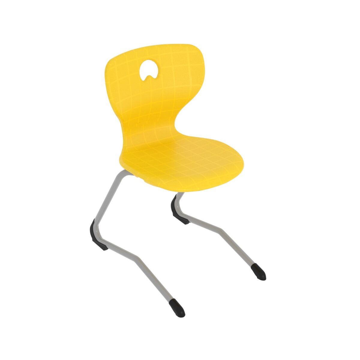 Koç Anaokulu Z Ayak Monoblok Sandalye Sarı - Görsel 2