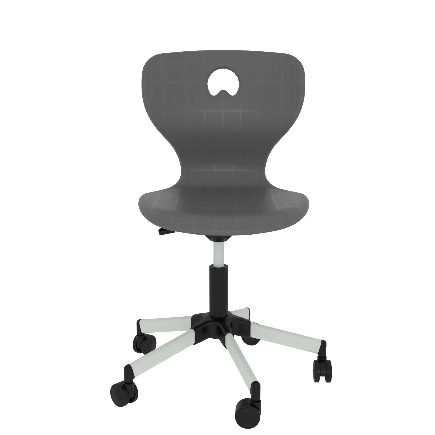 Koç Yıldız Ayak Gri (Antrasit)-2 Koç Döner Monoblok Sandalye - Görsel 1