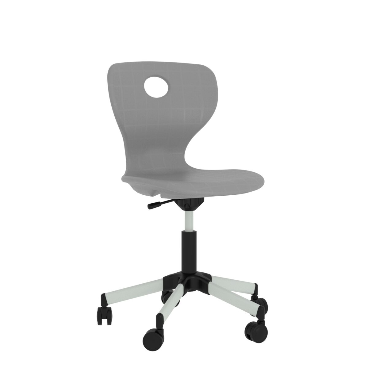 Valentina Döner Monoblok Sandalye Gri - Görsel 2