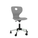 Valentina Döner Monoblok Sandalye Gri - Görsel 2