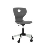 Valentina Döner Monoblok Sandalye Antrasit Gri - Görsel 2