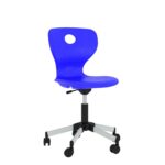 Valentina Döner Monoblok Sandalye Mavi - Görsel 2