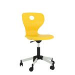 Valentina Döner Monoblok Sandalye Sarı - Görsel 2