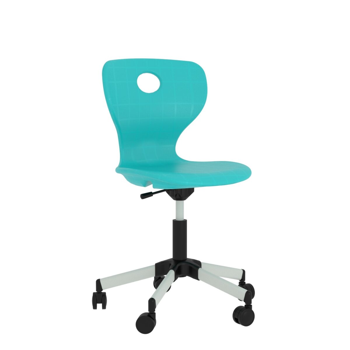 Valentina Döner Monoblok Sandalye Turkuaz - Görsel 2