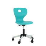 Valentina Döner Monoblok Sandalye Turkuaz - Görsel 2