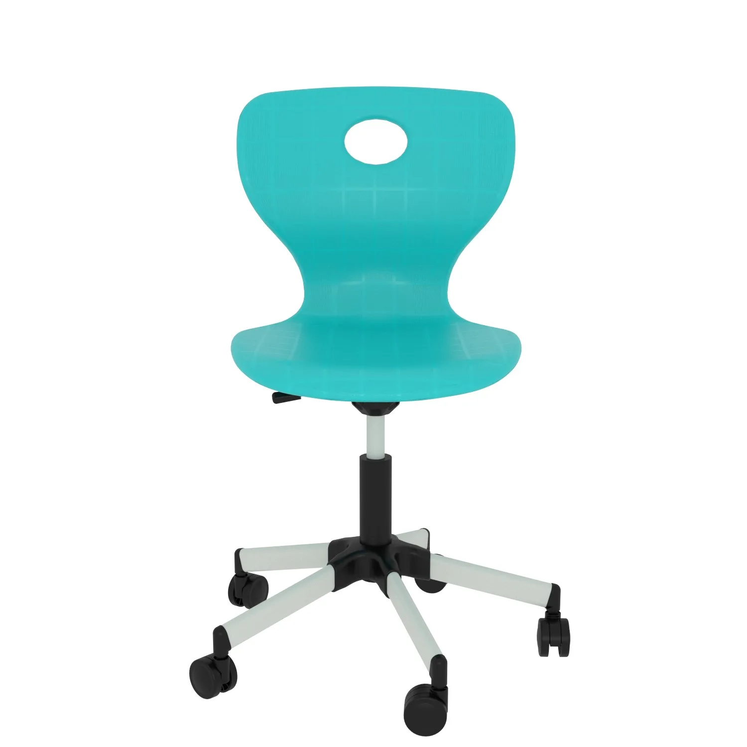 Valentina Döner Monoblok Sandalye Turkuaz - Görsel 1