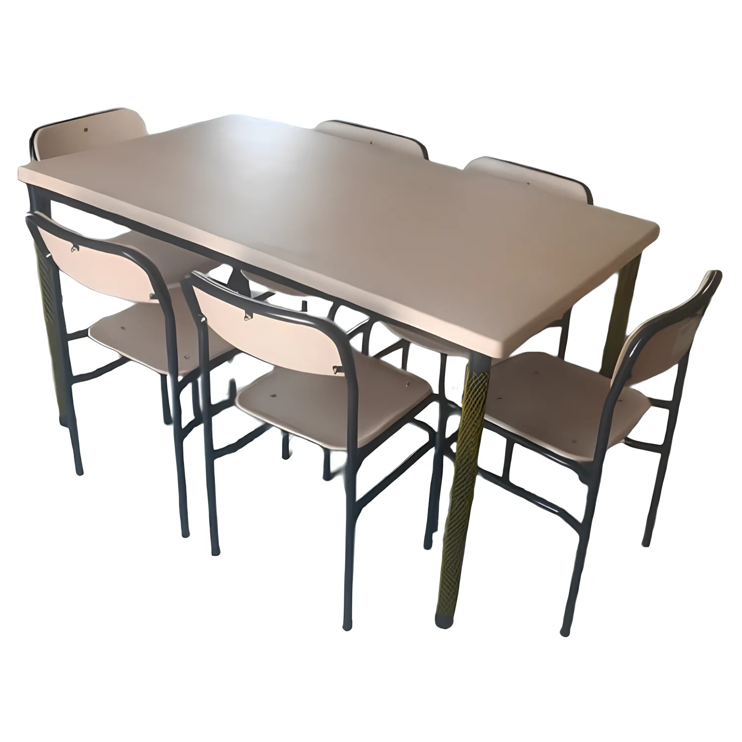 ymk-tkm-6-1 Yemekhane Masa Sandalye Takımı 6 Kişilik - Görsel 1